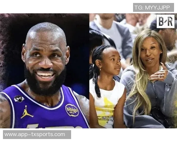 今日女儿亲自为老詹搭配服装小公主的用心让爸爸感动不已